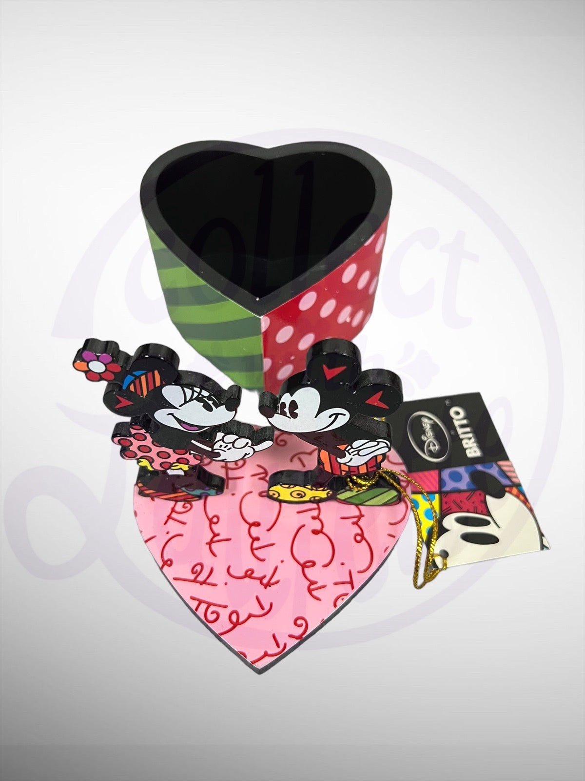Disney by Britto Collection - Mickey & Minnie Lidded Box Figurine
